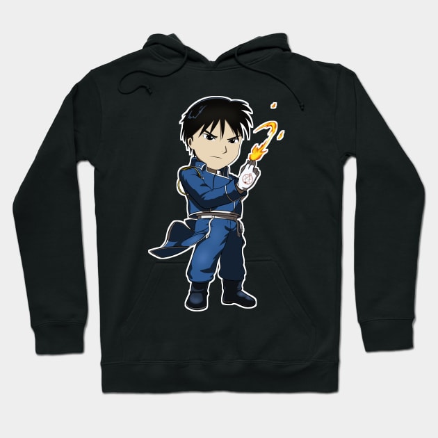 Colonel Mustang chibi Hoodie by Chad the Dad's Shop